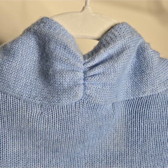 LILLY PULITZER Women's Light Blue Open Front Cardigan Size M - Picture 7 of 9